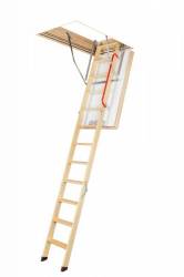 Fakro Wooden Folding Loft Ladder LWT Best Insulation Thermo