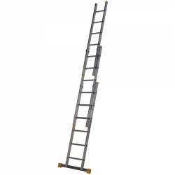 WERNER 1.8m  BOX SECTION TRIPLE EXTENSION LADDER 7231818