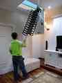 Fakro Scissor Loft Ladder LST Heat Insulating Hatch 250-280cm